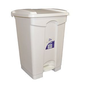 Bins Step Pedal Lid white 68L