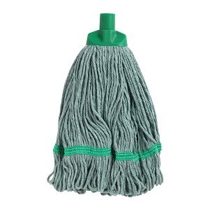 Mop Heads Plastic Ferrule skirt green yarn 350g