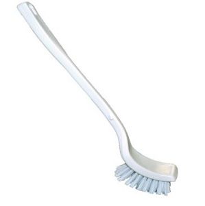 Toilet Brush stiff bristles white 400mm (L) 50mm (W)