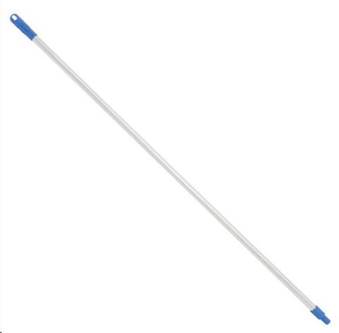 Broom Handles threaded blue aluminium 1500mm (L)