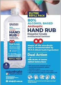 Hand Sanitiser alcohol based liquid 2L