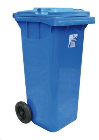 Bins blue 120L 550mm (L) 468mm (W)