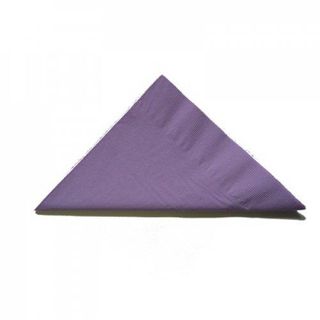 Napkins Dinner 1/4 fold lavender 2ply