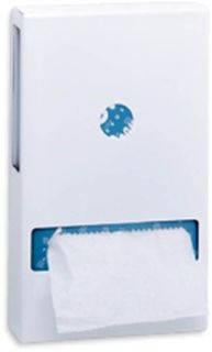 Dispenser Hand Towels centrefeed smoke grey plastic