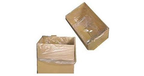 Carton Liners clear plastic 640mm (L) 640mm (W) +390mm (G)