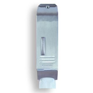 Dispenser Toilet Paper interleaved triple roll stainless steel 120mm (L) 467mm (W) 117mm (H)