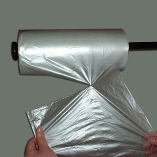 Produce Bags flat sealed clear polyethylene high density 450mm (L) 300mm (W)