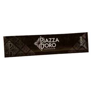 Piazza D'Oro Sugar single serve stick raw 3g