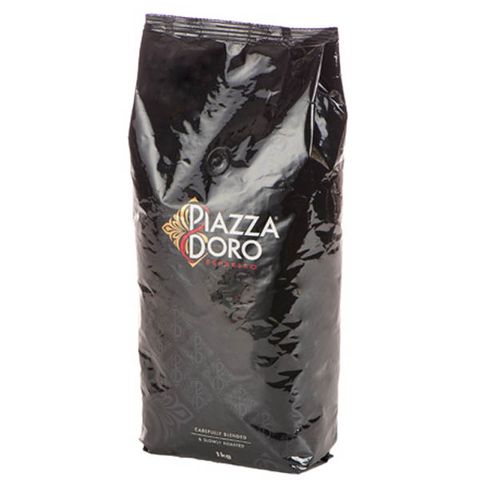 Piazza D'Oro Beans Decaffeinated medium roasted UTZ certified 500gm