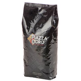 Piazza D'Oro Beans Decaffeinated medium roasted UTZ certified 1000g