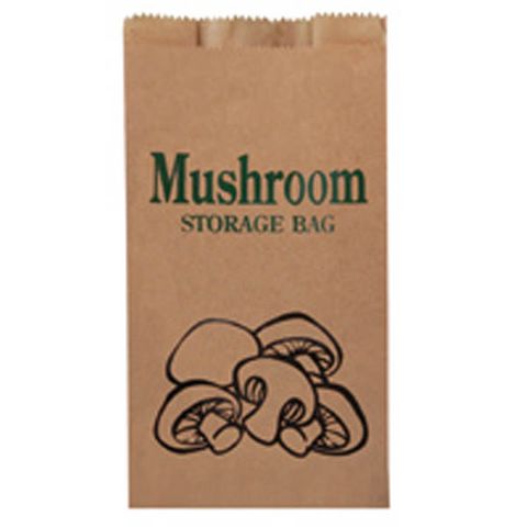 Mushroom Bags brown 275mm (L) 155mm (W) +85mm (G)
