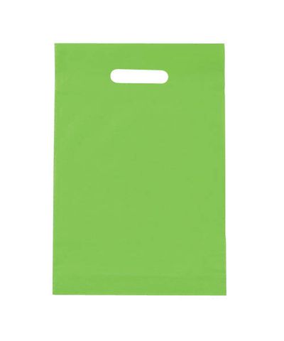 Carry Boutique recycleable lime plastic small 255mm (W) 380mm (H)