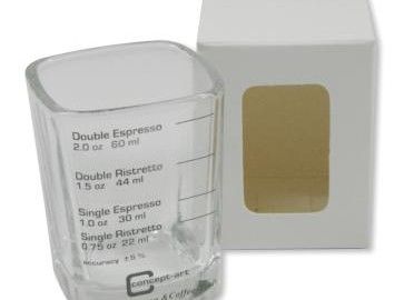 Shot Glass Graduated single spout 60ml