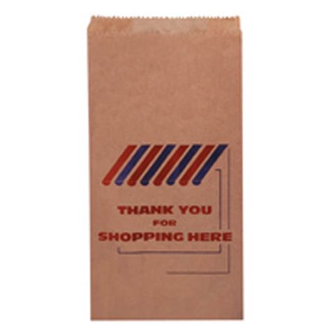 Butcher Bags Block Bottom red label #19 brown triple wet strength 495mm (L) 240mm (W) +115mm (G)