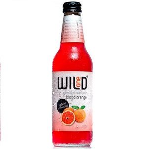Wild One Sparkling Mineral Water glass bottle blood orange 345ml