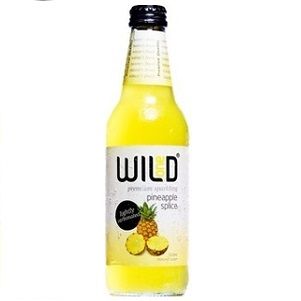 Wild One Sparkling Mineral Water glass bottle pineapple splice 330ml