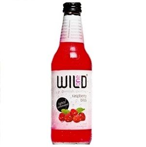 Wild One Sparkling Mineral Water glass bottle raspberry bliss 330ml