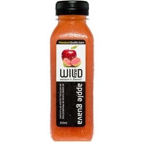 Wild One Juice Premium plastic bottle no added sugar apple guava 350ml