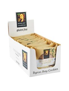 Byron Bay Cookies Single Wrap GF sticky date/ginger 60g