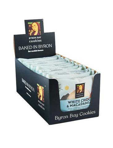 Byron Bay Cookies Single Wrap white choc macadamia 60g