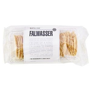 Falwasser Crispbread Wafer Thin GF rosemary & seasalt 120g