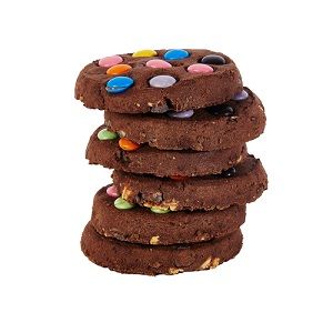 Byron Bay Cookies Cafe Style triple chocolate dotty 60g x 6