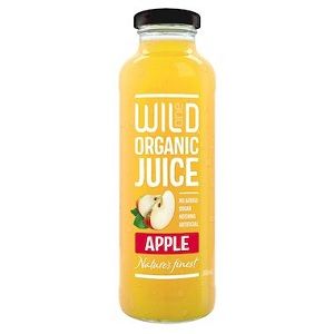 Wild One Juice Organic glass bottle no added sugar apple 360ml