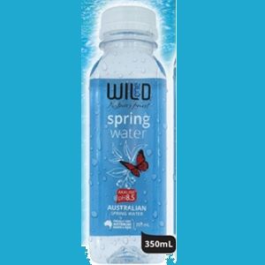 Wild One Alkaline Water plastic bottle 360ml