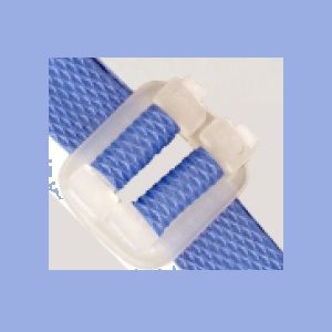 Strapping Buckle white polypropylene 15mm (W)