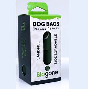Dog waste bag home compostable 420mm (L) 200mm (W) ctn10 roll 400
