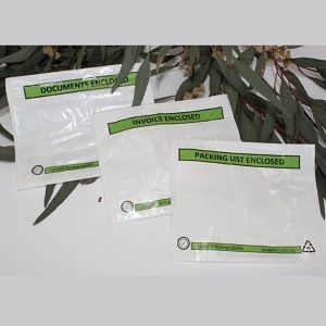 Envelope "Invoice Enclosed" landfill degradable 150mm (L) 115mm (W)