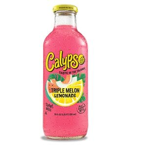Calypso Soft Drink Lemonade glass bottle triple melon 591ml
