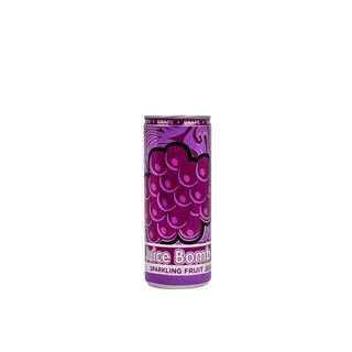 Juice Bomb Juice can no added sugar grape 250ml