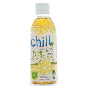 Chill Healthy Kids Iced Tea Low Sugar plastic bottle lemon 250ml