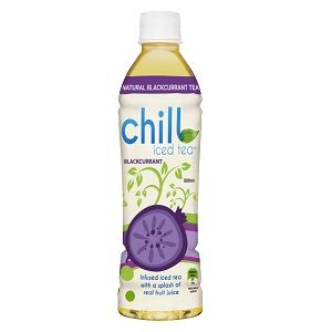 Chill Healthy Kids Iced Tea Low Sugar plastic bottle blackcurrant 500ml
