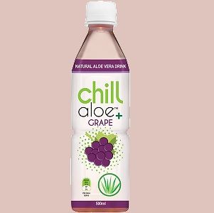 Chill Aloe No Added Sugar plastic bottle grape 500ml
