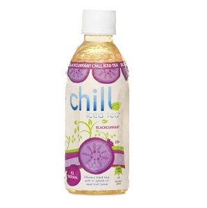 Chill Healthy Kids Iced Tea Low Sugar plastic bottle blackcurrant 250ml