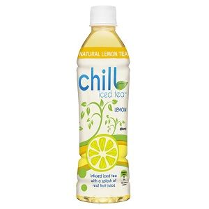 Chill Healthy Kids Iced Tea Low Sugar plastic bottle lemon 500ml