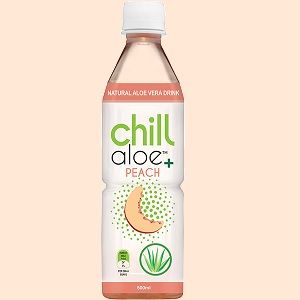 Chill Aloe No Added Sugar plastic bottle peach 500ml