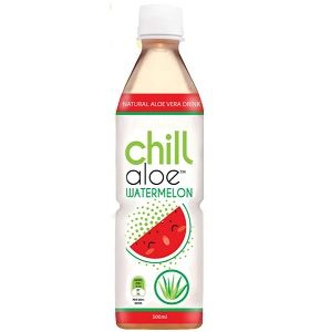Chill Aloe No Added Sugar plastic bottle watermelon 500ml