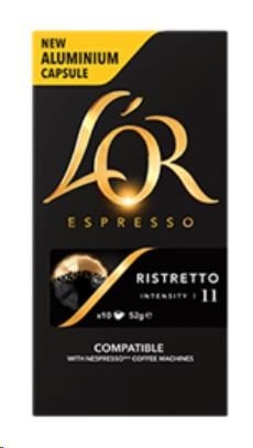 L'Or Pod Ristretto 52g 10 pods per pkt x 10