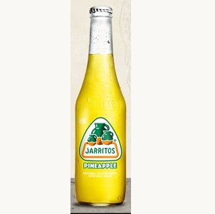 Jarritos Soft Drink glass bottle pineapple 370ml