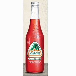 Jarritos Soft Drink glass bottle watermelon 370ml