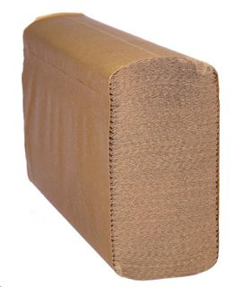 Hand Towels ultra slimline unbleached 240mm (L) 240mm (W) 250 sheets per pack x 16