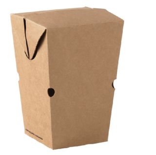 Boxes Kraft folded recyclable cardboard rectangle 71mm (L) 71mm (W) 105mm (H)