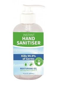 Hand Sanitiser alcohol based gel 500ml