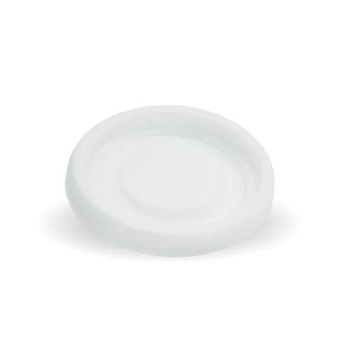 Coffee Cups Lids 4oz clear flat no hole recyclable PET