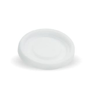 Coffee Cups Lids 4oz clear flat no hole recyclable PET