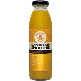 Happy Hippee Smoothie Energise glass bottle 350ml x 12