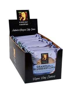 Byron Bay Cookies Single Wrap Granola with Blueberry and Chia 60g